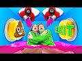 1000 Mystery Buttons Challenge Squid Game | Only 1 Lets You Escape by Multi DO