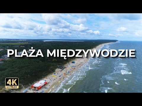 Plaża Międzywodzie z drona | Lato | LECE W MIASTO™ [4k]