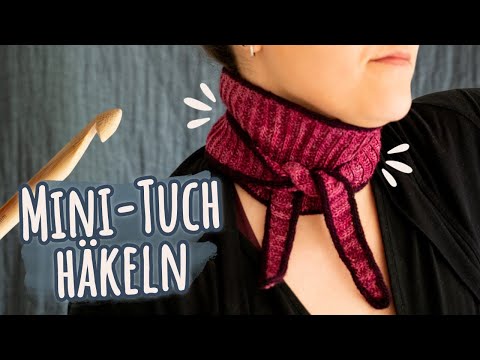 Crochet Mini Scarf - like Sophie Scarf by Petite Knit