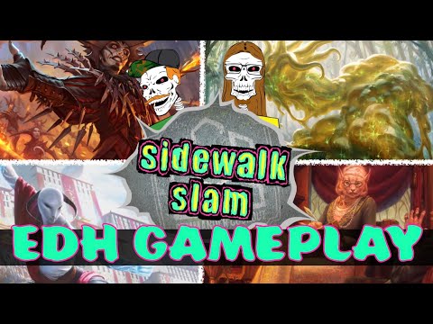 CCO's SideWalk Slam 2 - Casual & High Power Commander Gameplay! | EDH | CMDR | MtG
