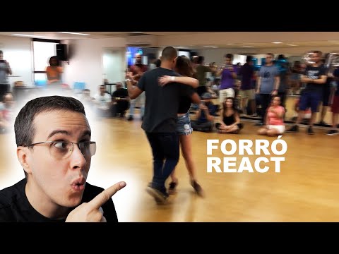 Carol Andrade e Wesley Andrade forró demonstration in São Paulo - Reaction video