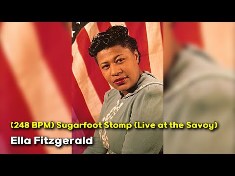 (248 BPM) Sugarfoot Stomp (Live at the Savoy) - Ella Fitzgerald | High-Energy Balboa Swing