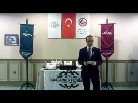 WBF-TR 27. İstanbul Tavla Şampiyonası Ödül Töreni