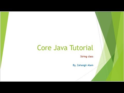 16 Core Java String Class With Live Coding Bangla Tutorial