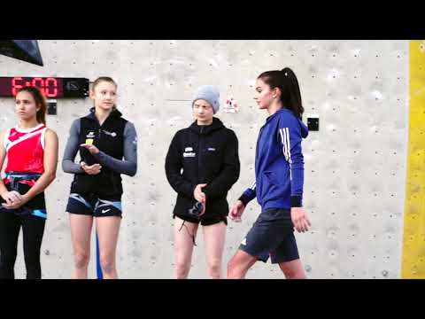 IFSC European Youth Cup im DAV Kletter  und Boulderzentrum München Nord