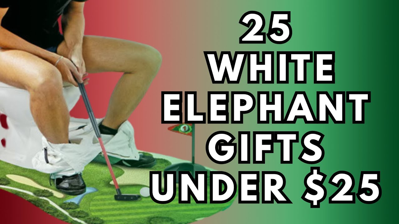 🎁 25 Best White Elephant Gifts Under $25!