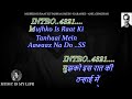 Mujhko Is Raat Ki Tanhaai Mein Mukesh Ji Karaoke With Scrolling Lyrics Eng हिंदी