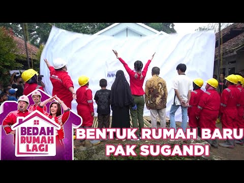 Tampilan Rumah Baru Pak Sugandi Setelah Dibedah Tim Merah - Bedah Rumah Lagi