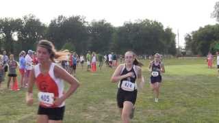 preview picture of video 'JV Girls Finish-2013 FF XC KO@ Arnold City Park'