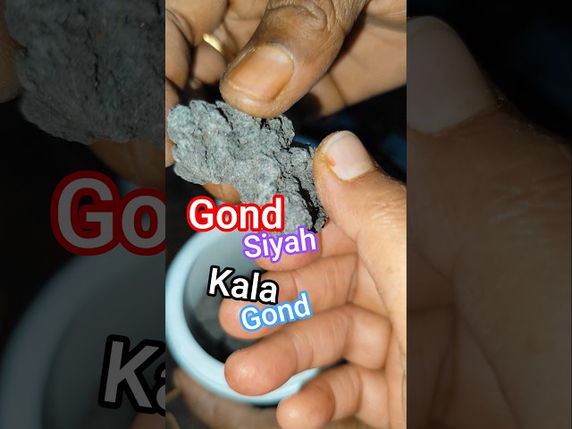 Vídeo relacionado con DK Gond Siyah (Kala Gond) - Producto puro y natural a base de plantas