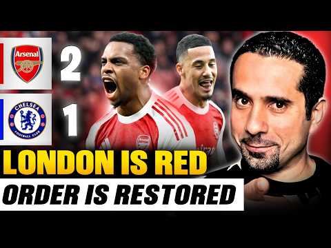 Arsenal Massive Win✅ 5 POINTS CLEAR🚨Saliba & Timber Monsters💪  Arsenal 2-1 Chelsea Reaction