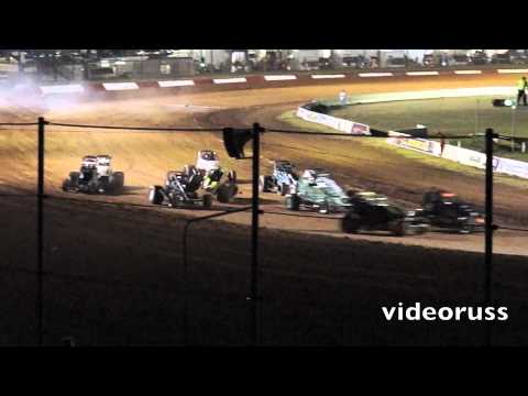 Valvoline Raceway - Michaela Dumesney Wingless Crash