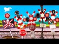 Railroad Crossings Coming In Succession As Reinforcements Trecere La Nivel