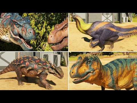 ALL DINOSAURS (Prehistoric East) - Jurassic World Evolution 3