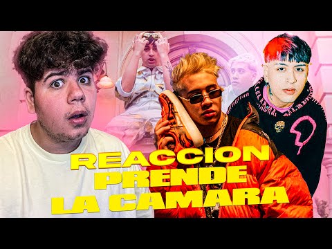 NUNCA FALLAN 😋😍 REACCION a FMK, Tiago PZK - Prende la Cámara (Official Video)