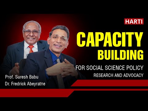 Capacity Building for Social Science Policy Research and Advocacy | Prof. Suresh | Vision to Value