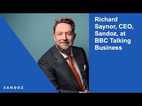 Richard Saynor, CEO, Sandoz, at BBC Talking Business