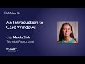 FileMaker 16 An Introduction To Card Windows