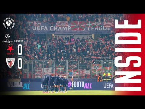 Imagen de portada del video INSIDE I Slavia Praha 0-0 Athletic Club I Champions League 2025/26 MD5