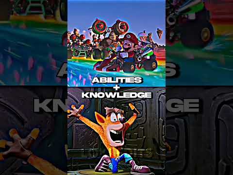 Mario vs Crash Bandicoot | #shorts #fyp #viral #mario #nintendo #crashbandicoot