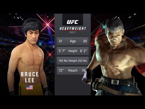 UFC4 | Bruce Lee vs Bryan Fury REMATCH (EA Sports UFC 4)