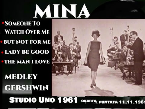 Mina Medley Gershwin Studio Uno 1961 Quarta puntata 11 11 1961