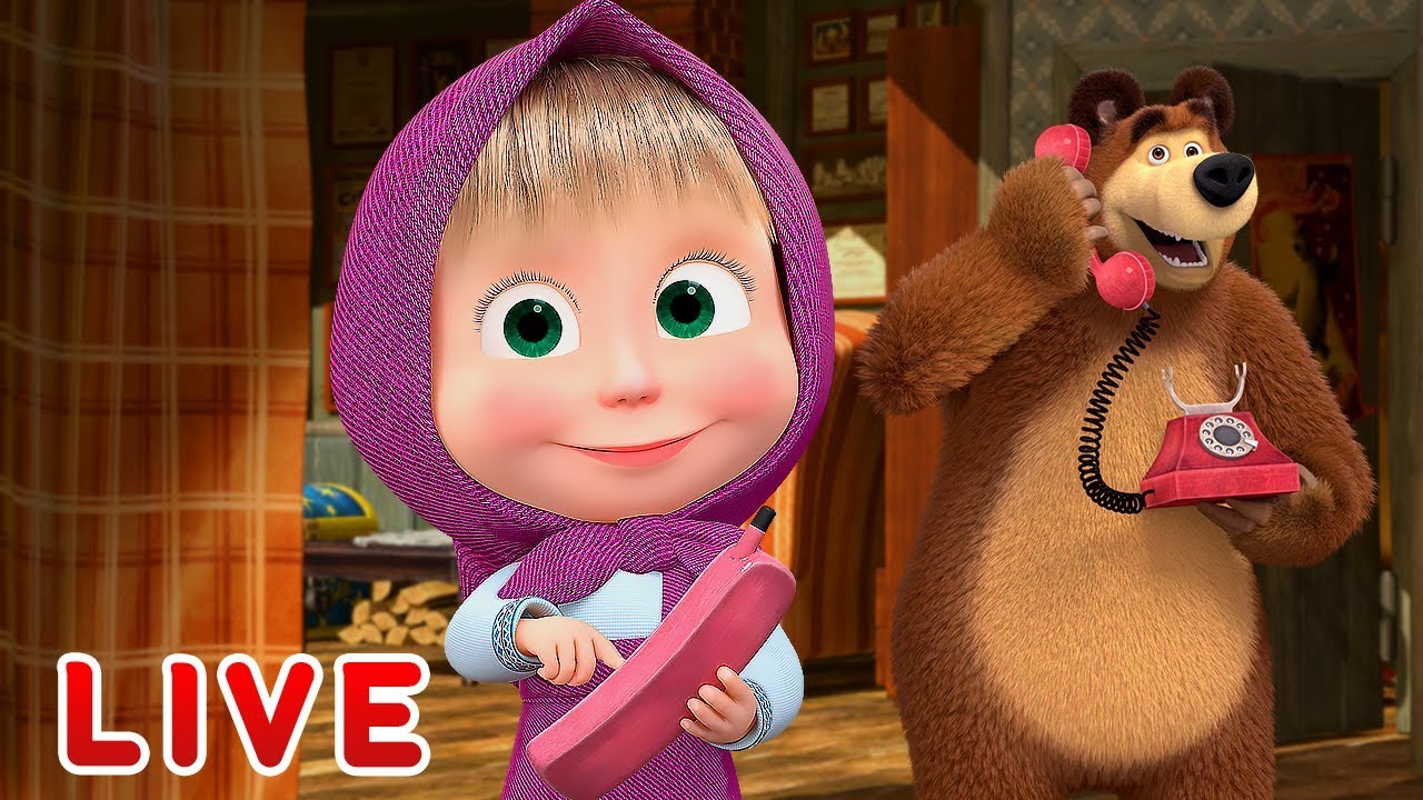 Masha e o Urso - 🏡 O que fazer em casa? 🧸🎨