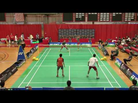 2017 Yonex Boston Open Collegiate Mens Doubles Final