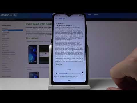 How to Adjust Font Size in Nokia 6.2 2019 - Make Font Bigger/Smaller