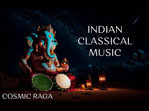 Ganesha's Cosmic Raga - Indian Classical Music and Tabla for Relaxation and Productivity