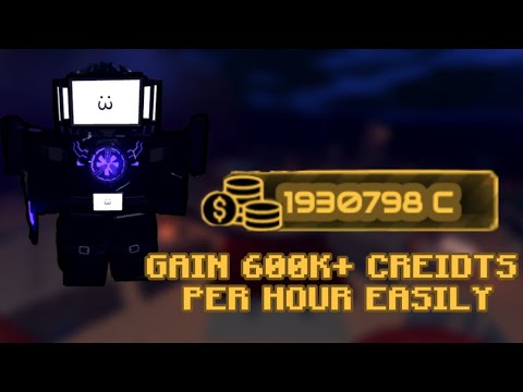 HOW TO GRIND A TON OF CREDITS IN SKIBI DEFENSE