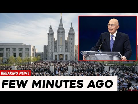 Few Minutes Ago: Dallin H. Oaks HUGE Latter day Saints announcement!