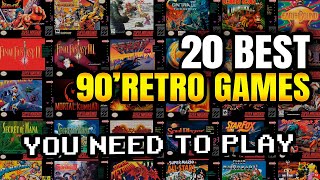 20 Retro 90s Games You Should Play Before You Die