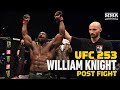 UFC 253: William Knight Says He Will Never Be Able To Silence Critics - MMA Fighting