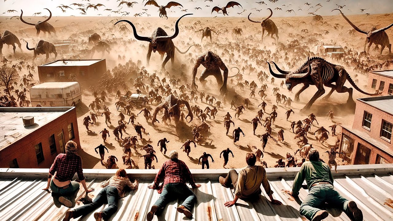 200 Milhões de Criaturas Saem do Abismo para Destruir 1 Terço da Humanidade que Só Foge Com Medo