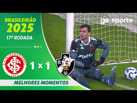 Gols e lances de Internacional x Vasco da Gama