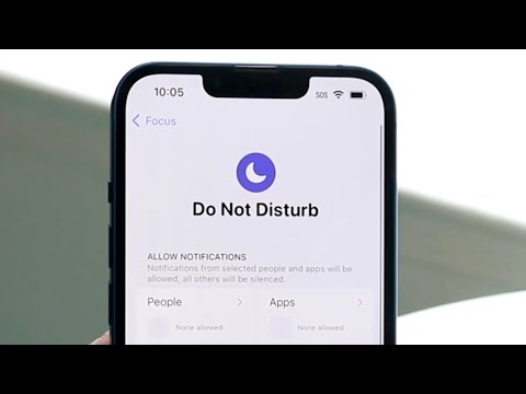 How To Turn On Do Not Disturb On iOS 16!