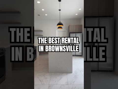 The best rental available in Brownsville!