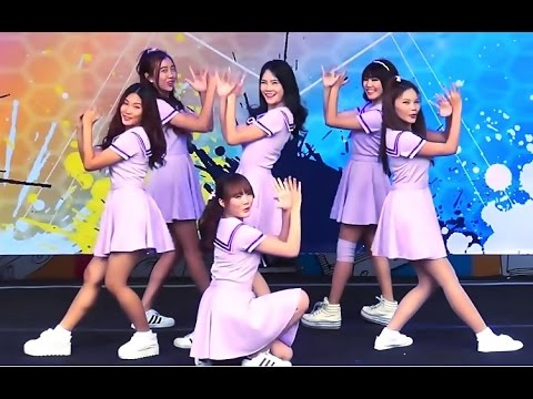 "BUDDY" cover "ONE+Me Gustas Tu" (G-Friend) @ "SQ1 Street Cover Dance 2016"