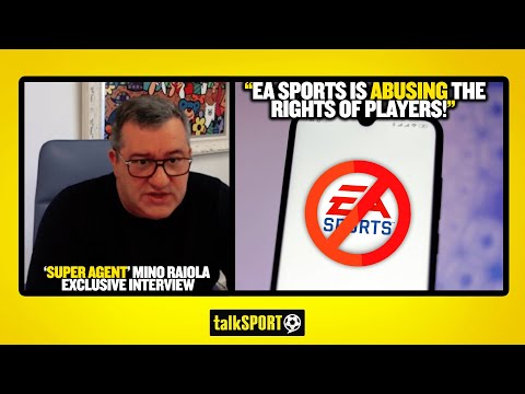"EA SPORTS IS ABUSING THE RIGHTS OF PLAYERS!" talkSPORT talks to 'SUPER AGENT' Mino Raiola