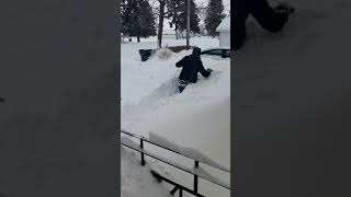 preview picture of video 'March Storm in Saskatchewan!'