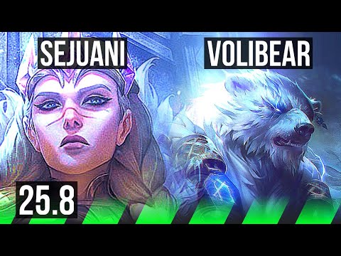 SEJUANI vs VOLIBEAR (JGL) | EUW Diamond | 25.8