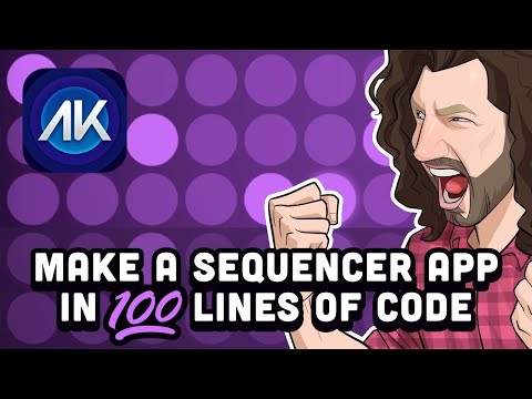 How to Make a Sequencer App for iOS with AudioKit | 100 Lines of Code