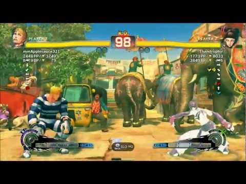 Thandrophir (Juri) vs mmApplesauce321 (Cody)