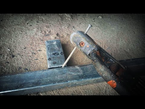 The welder's trick in the 70's is enough with a nail. Welding thin metal with wide gaps