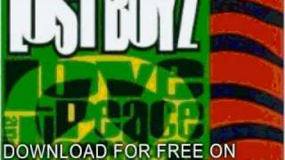 lost boyz - Black Hoodies(interlude) - Love, Peace and Nappi