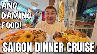 SAIGON RIVER DINNER CRUISE FOR THE FIRST TIME | BUFFET & NIGHT VIEW OF HO CHI MINH CITY
