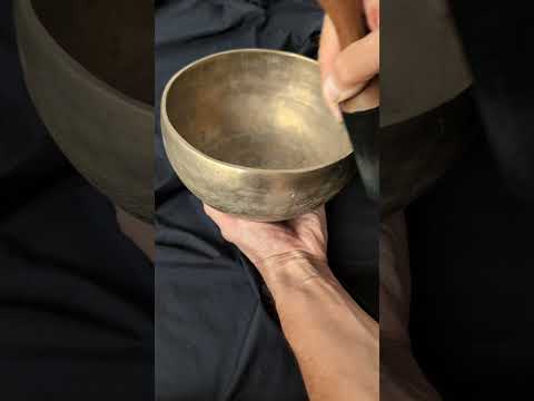 [X28], Old Thadobati singing bowl, preorder — VAYU sounds
