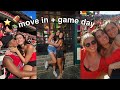 move in vlog + first college game day @ UMD