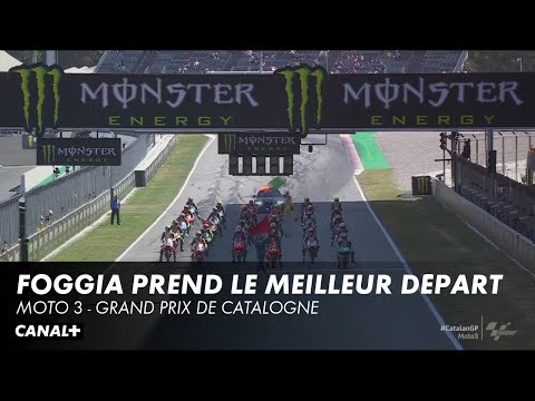 Foggia prend le meilleur départ - Grand Prix de Catalogne - Moto 3